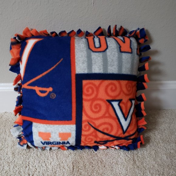 Virginia Cavaliers No Sew Fleece Pillow - Picture 2 of 2